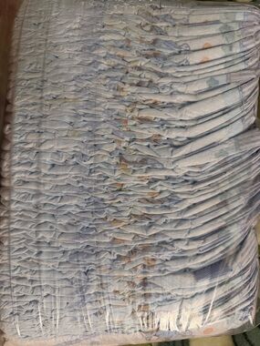 Disposable Baby Diapers - Light Blue Pattern